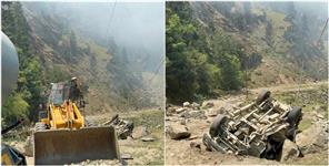 image: One Dead Due To Rockfall On Gangotri Highway