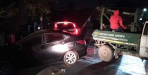 image: ex mla champion wife car collision in dehradun