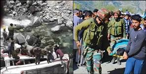 image: Ten soldiers martyred in Jammu-Kashmir road accident