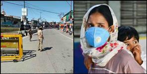 image: Containment zones in Pauri Garhwal and Tehri Garhwal