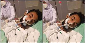 image: Ashish Rana of Maletha village Garhwal very ill in Thailand