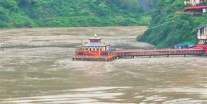 image: Alaknanda reached the feet of Dhari Devi