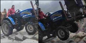 image: kedarnath tractor video viral