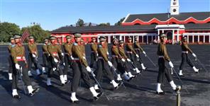 IMA passing out parade in Dehradun