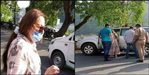 image: Actress Jaya Prada came to visit Nainital