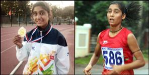image: Ankita won gold medal in national junior athletics championship
