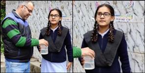 image: Neha selected for national children science congress