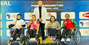 image: Prema wins bronze medal in international para badminton tournament