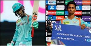 image: Ayush Badoni scored a fifty in the first match of IPL