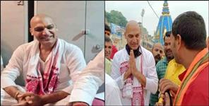 image: Gadar 2 Villain Manish Wadhwa Reached Haridwar