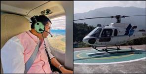 image: Emergency landing of CM Pushkar Singh Dhami helicopter