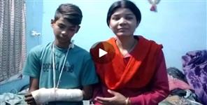 image: Teacher broke student hand in Pauri Garhwal Kaljikhal