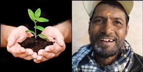 image: Dinesh Lohani of Bageshwar has so far grown more than 1 lakh saplings