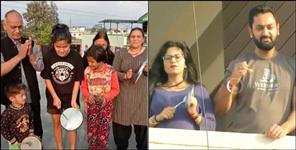 image: Coronavirus Uttarakhand:Dehradun video people clapping