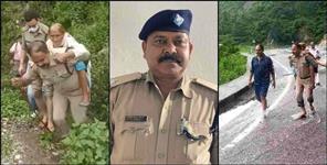image: Head constable Shanti Prakash Dimri viral on social media