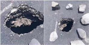 image: A Mysterious Pit Was Seen Again in Joshimath Uttarakhand