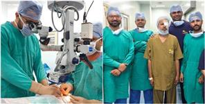 image: First Successful Macular Buckle Titanium Eye Surgery in Uttarakhand