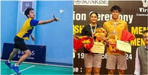 image: Dhruv Rawat wins gold in Yonex badminton tournament