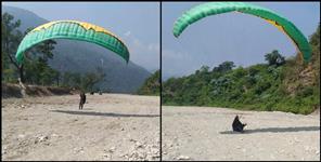 image: Paragliding Testing in Pauri Garhwal