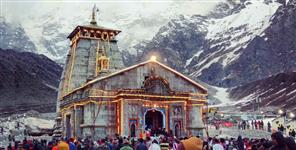 image: record breaking piligrims in kedarnath dham