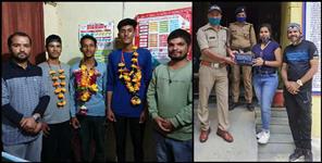 image: Rudraprayag youth showed honesty
