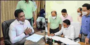 image: Strict action of Dehradun District Magistrate IAS Rajesh Kumar