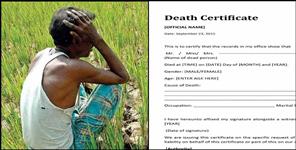 image: Alive Farmer shown dead 5 years ago in Ranikhet