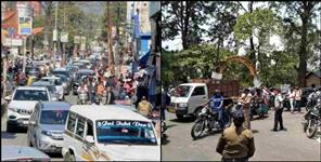 image: UP tourists fight with police in Nainital