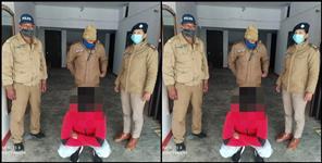 image: police arrested youth of champawat for making fake Id