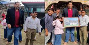 image: The Great Khali Visit Uttarakhand Mahasu Devta