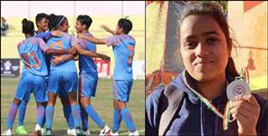 image: Pauri Garhwal Niharika Naithani Selection in National Football Team