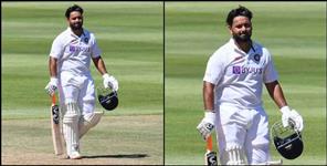 image: Rishabh Pant in ICC Test Team