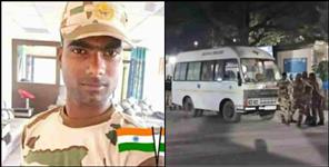image: ITBP commando trainer Rakesh Prajapati dies due to drowning in Yamuna river