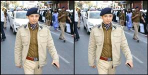 image: Dehradun Police Checking Market