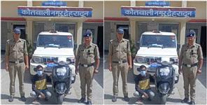 image: Scooty thief caught in Dehradun