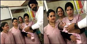 image: Sth nurses nurtured kriti for three months