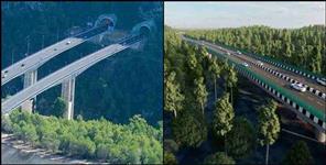 image: Longest Wildlife Elevated Road on Dehradun Delhi Expressway