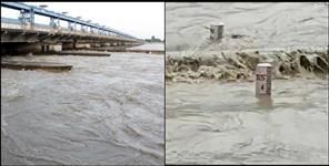 image: Rivers in spate due to heavy rains in Uttarakhand