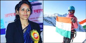 image: Uttarkashi Lonthru village girl Savita Kanswal climbed Everest
