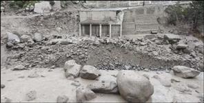 image: Jumma bridge washed out Joshimath Malari Highway