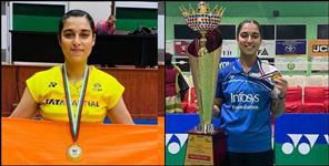 image: Dwarahat Aditi Bhatt selected in Indian senior badminton team