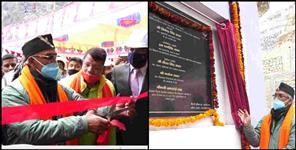 image: Trivendra singh rawat in rudraprayag