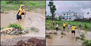 image: Two girls drowned in a drain in Aamwala Dehradun