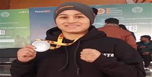 image: Arti Dhariyal Won bronze Medal In All India Inter University Boxing