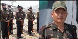 image: Pithoragarh sena jawan mahendra singh Mehta died