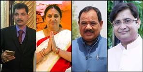 image: BJP contenders from Kedarnath vidhansabha seat