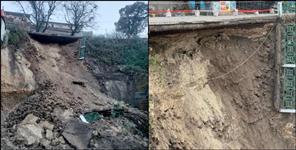 image: Chardham Yatra main route closed due to NH-707A collapse in Mussoorie