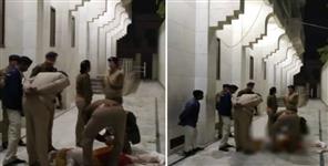 image: Woman dies in bharat mata temple complex haridwar