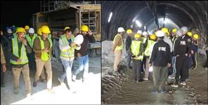 image: Uttarakhand Uttarkashi All Weather Road Silkyara Tunnel Landslide