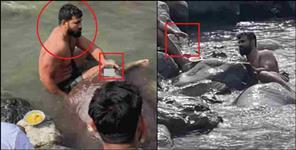 image: rishikesh ganga river side liquor party video viral